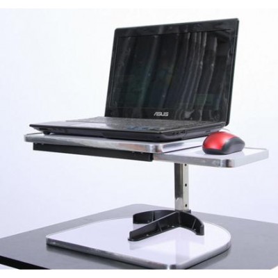 Adjustable portable laptop desk stand table